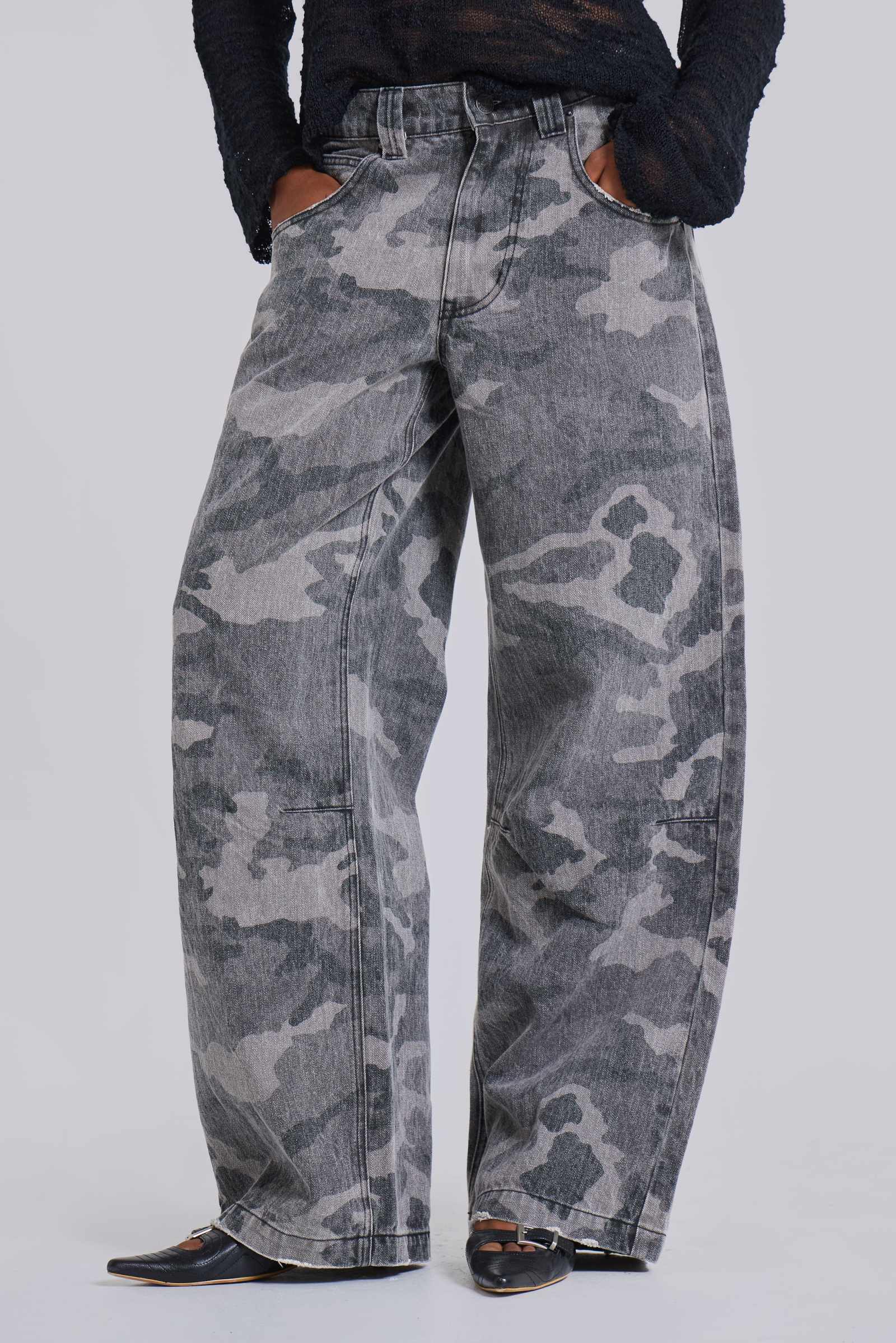 Camo Fade Colossus Jeans | Womens | Jaded London