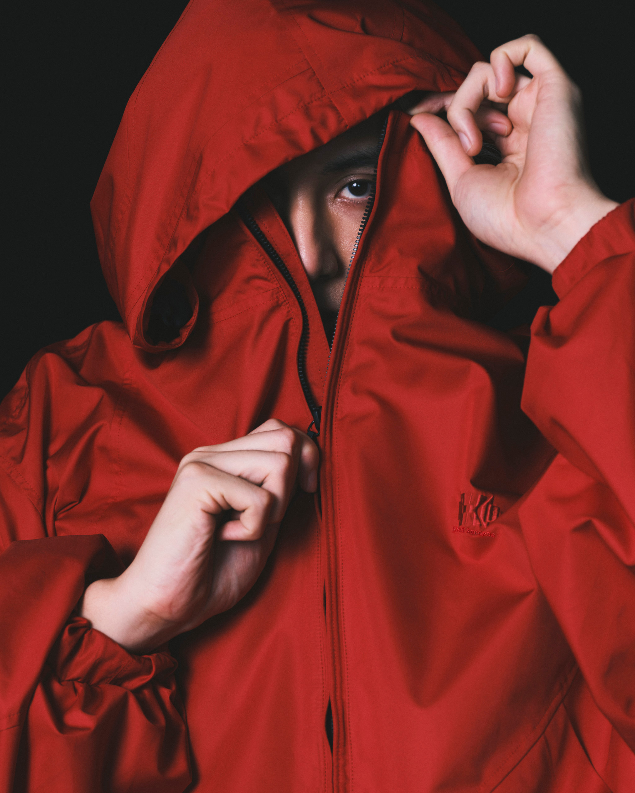 HOODED BOMBER TRACK JACKET - _JULIUS EXCLUSIVE STORE