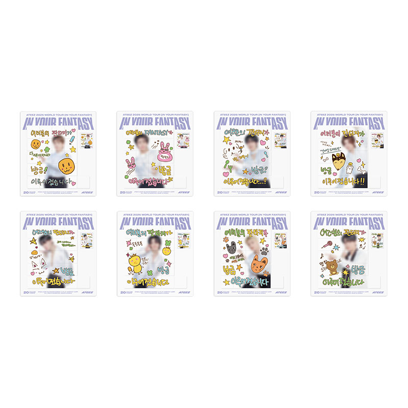 ATEEZ 2025 WORLD TOUR [IN YOUR FANTASY] IN JAPAN SLIDING PUZZLE