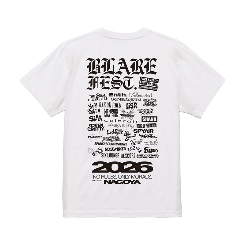 BLARE FEST. 2026 T-SHIRT【2】 - BLARE FEST. 2026