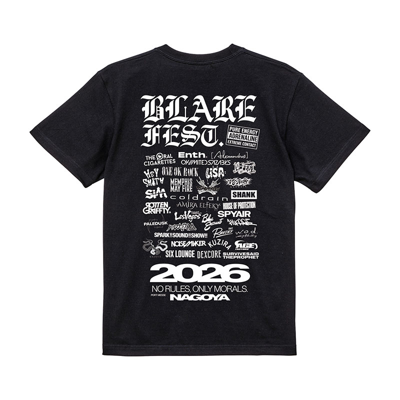 BLARE FEST. 2026 T-SHIRT【2】 - BLARE FEST. 2026