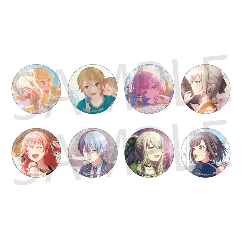 予約商品】グリッター缶バッジコレクション vol.9 A - Colorful