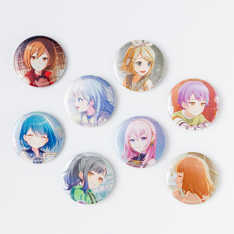 予約商品】グリッター缶バッジコレクション vol.9 B - Colorful