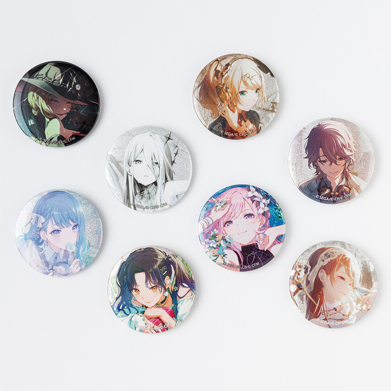 予約商品】グリッター缶バッジコレクション vol.10 B - Colorful