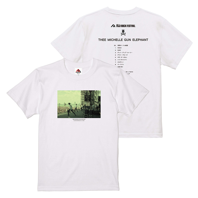 FUJI ROCK FESTIVAL '98 -THEE MICHELLE GUN ELEPHANT- Tシャツ - FUJI