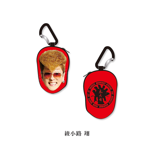 氣志團ちゃん謹製 顔g面gポーチ「7面That's Right!!」 - 氣志團