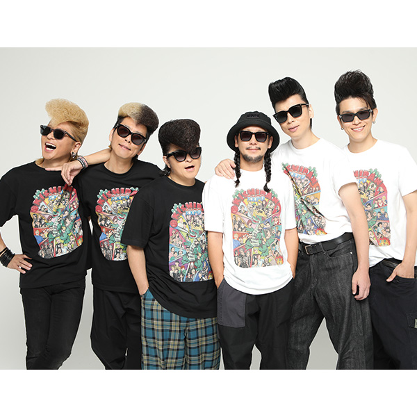 氣志團万博2024 コラボTシャツ「出演者だョ！全員集合」2024/11/9(土