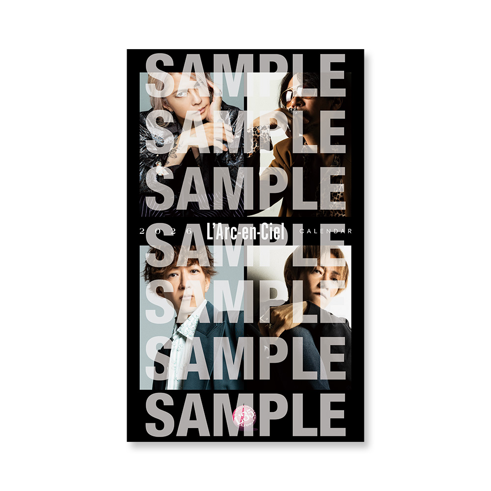 L'Arc-en-Ciel 2026 卓上カレンダー - L'Arc-en-Ciel Official Goods Store