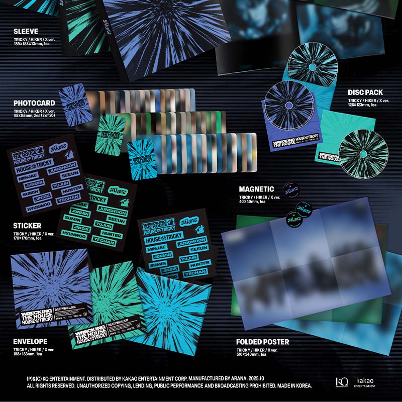 FC限定 / メンバー別サイン会抽選対象】xikers 6TH MINI ALBUM [HOUSE