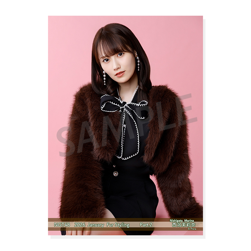 NGT48 西潟茉莉奈 2026年1月シアターくじ セット 2026年1月度 個別
