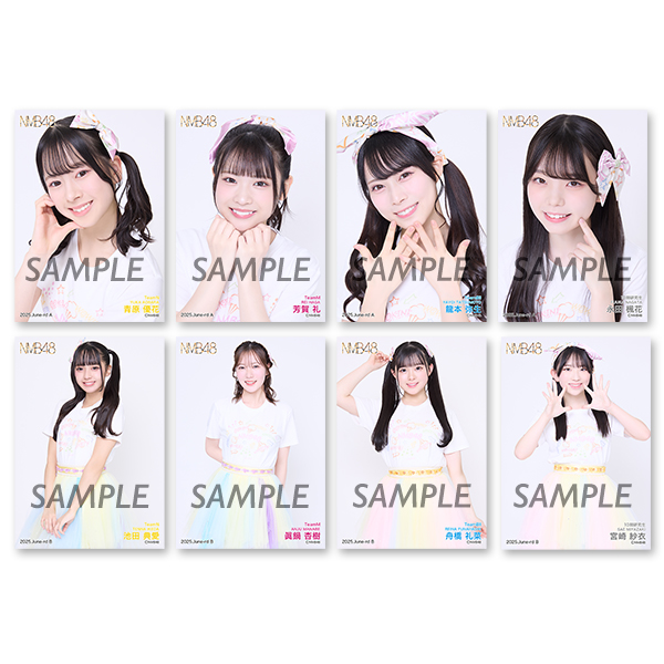ランダム生写真5枚セット 2025.June Vol.1 - NMB48 OFFICIAL GOODS STORE
