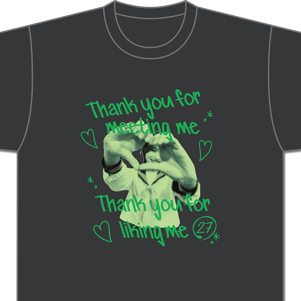 2025年12月度 生誕記念Tシャツ 水田詩織 - NMB48 OFFICIAL GOODS STORE