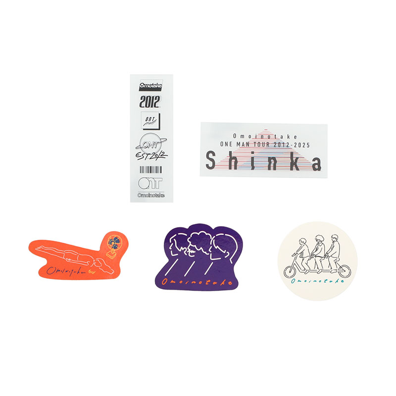 Omoinotake Sticker Set 「2012-2025」 - Omoinotake Official Goods Store