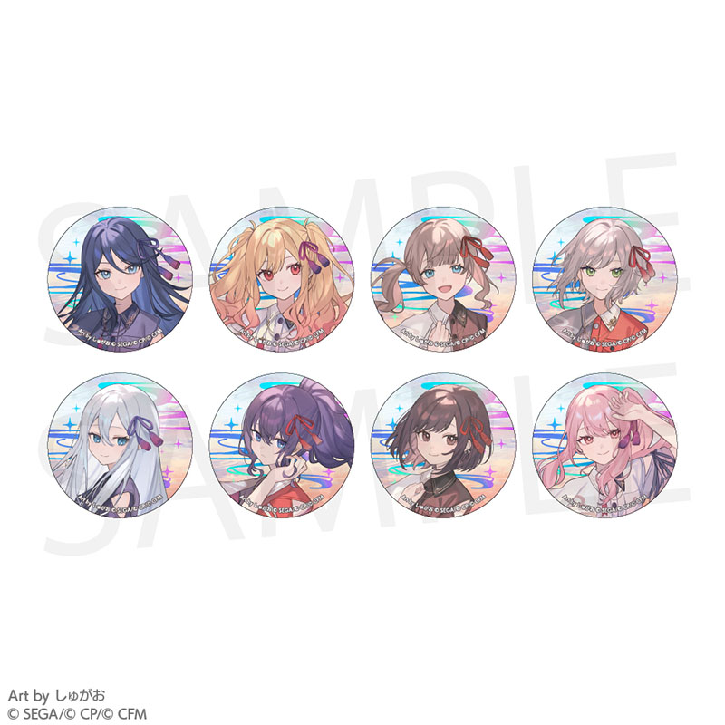 ホログラム缶バッジコレクション B - プロジェクトセカイ COLORFUL