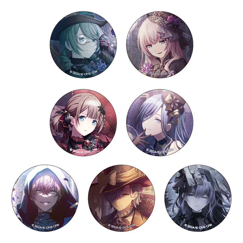 グリッター缶バッジコレクション vol.5 B（全7種） - プロジェクト