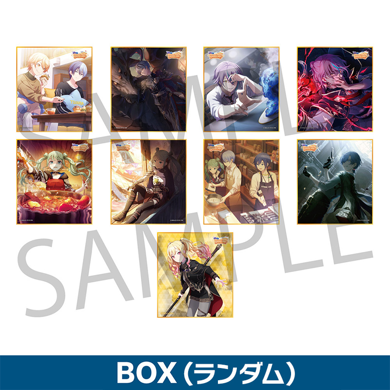 ミニ色紙コレクション 第32弾A Never Give Up Cooking！ BOX（全9種