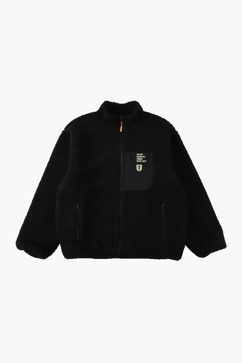 ボアジャケット(ブラック) - RIP SLYME ONLINE STORE