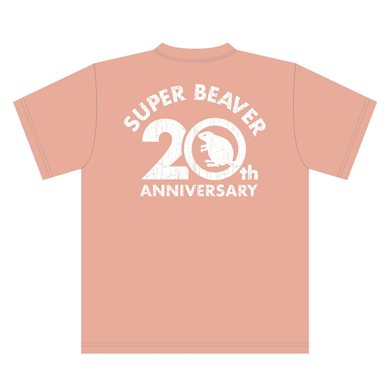 20th ANNIV LOGO Tシャツ - SUPER BEAVER TOUR OFFICIAL GOODS