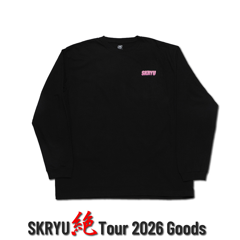ネオンロングスリーブTシャツ [ブラック] - SKRYU Official Goods Store