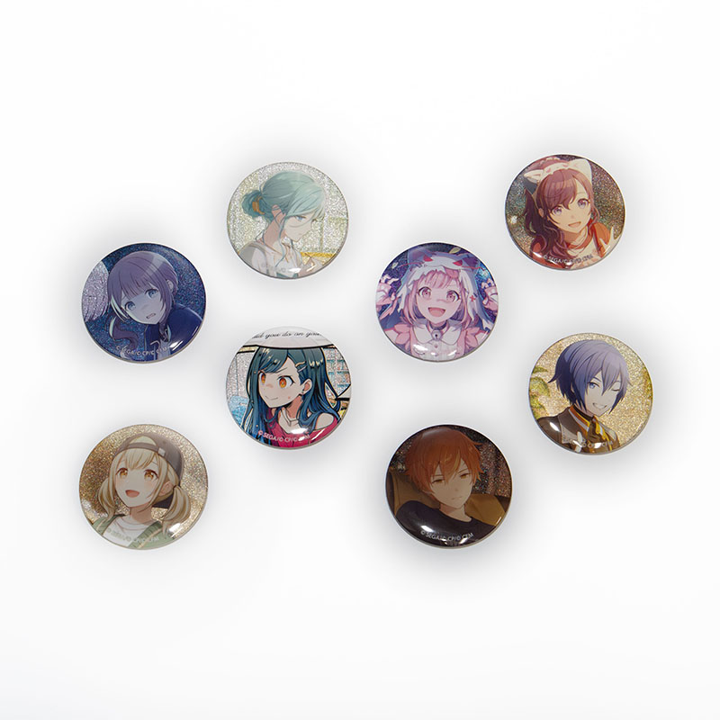 グリッター缶バッジ イベントイラストコレクション vol.47 A