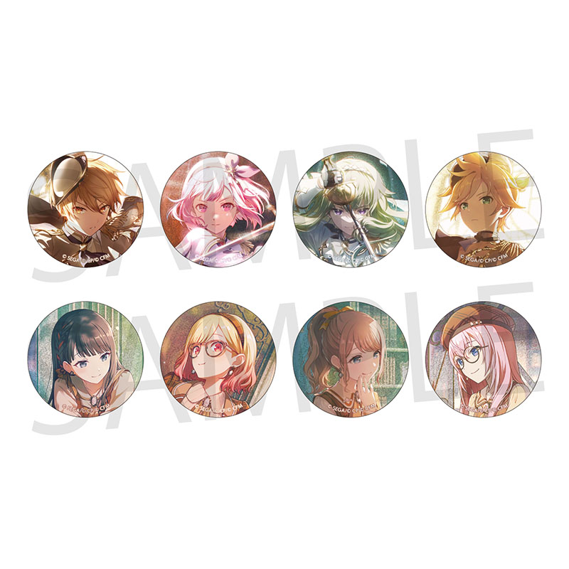 KAITO イラストカード 缶バッジ 姐川 R_りんご KAITO イラストカード