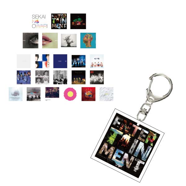 THE SECRET HOUSE ジャケット写真ホログラムキーホルダー - SEKAI NO