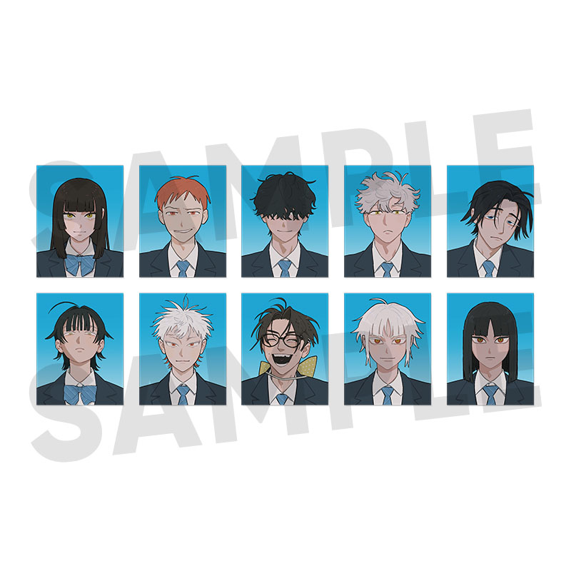 証明写真風ステッカーランダム5枚セット（33種＋シークレット2種