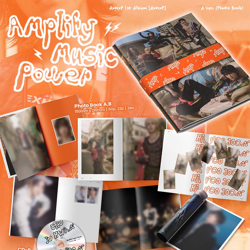 3部 オンライン団体サイン会 抽選権付き】AxMxP 1st Album [AxMxP] 1枚