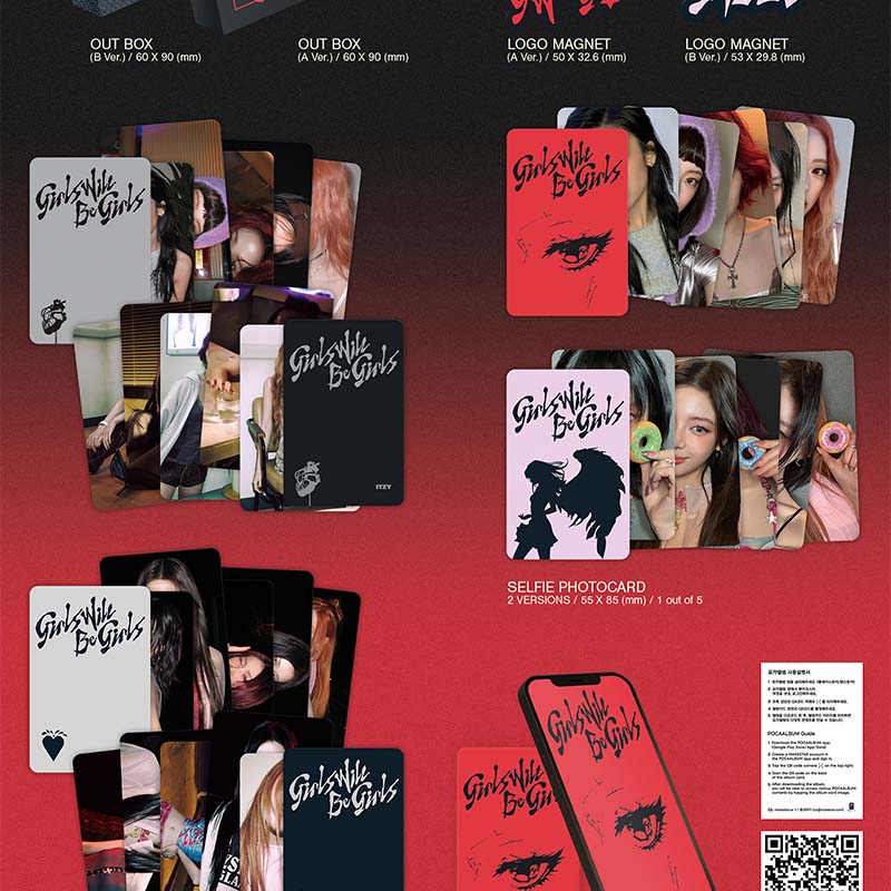 9/13(土) RYUJIN】ITZY 'Girls Will Be Girls' 2枚セット - Whoop