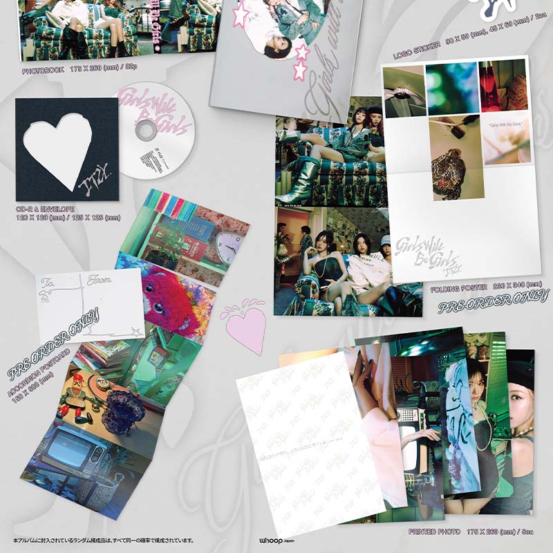 オンライン個別サイン会抽選権付き】ITZY 'Girls Will Be Girls' 1枚