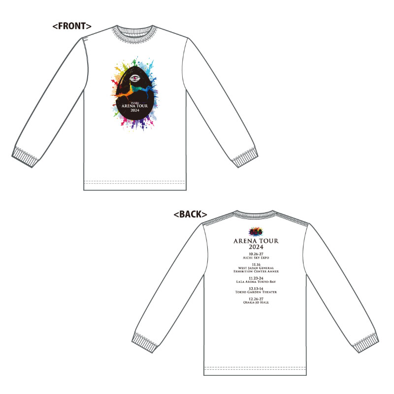 ARENA TOUR 2024 FASCINATED EGG Long T-shirts - 優里 Official Goods