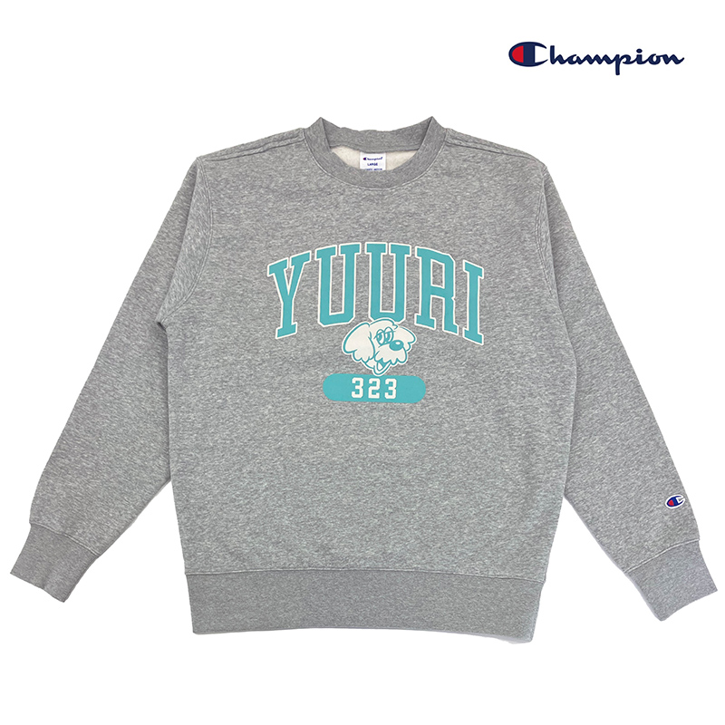 受注生産限定】YUURI Champion Crewneck Sweatshirt - 優里 Official
