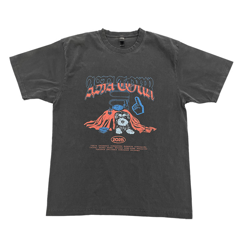 YUURI ASIA TOUR Pigment T-shirt - 優里 Official Goods Store