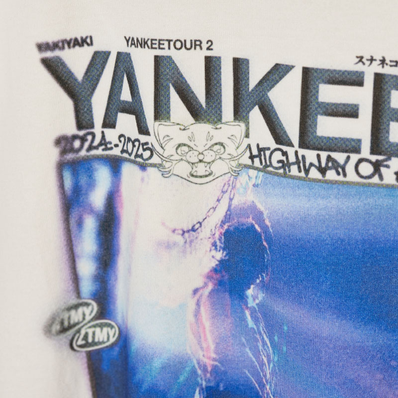 YAKIYAKI YANKEE TOUR2 Tee (White) - ZUTOMAYO MART