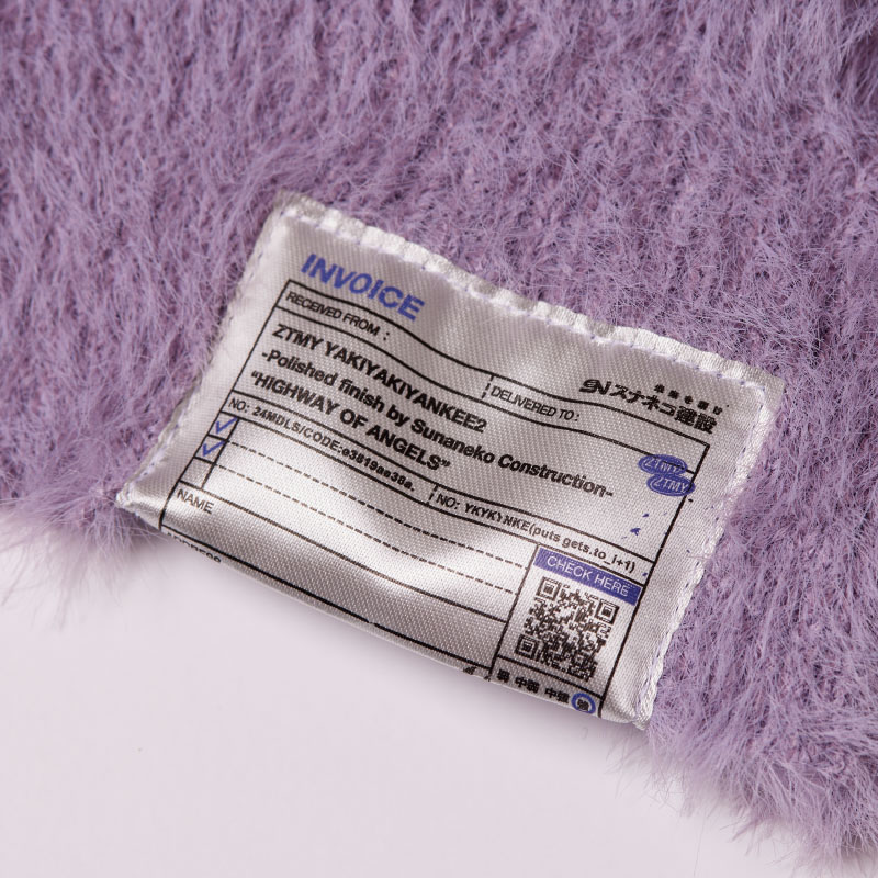 SUNANEKO Mohair Touch Knit (Lavender) - ZUTOMAYO MART