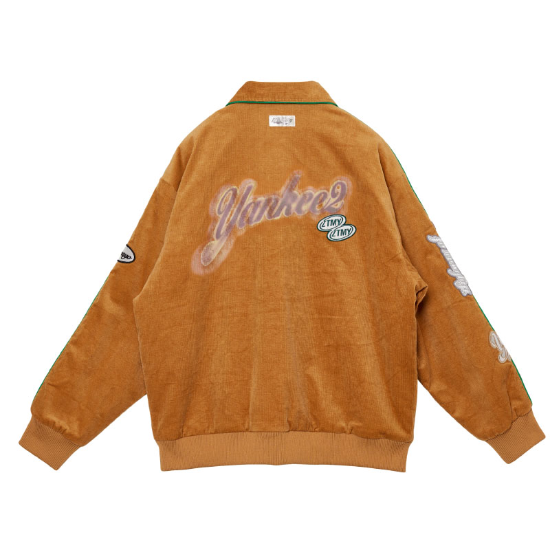 Corduroy Wappen Jacket (Caramel) - ZUTOMAYO MART