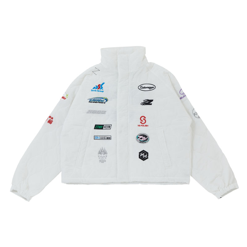 SNNK Sponsor Quilting Jacket (Cosmic White) - ZUTOMAYO MART