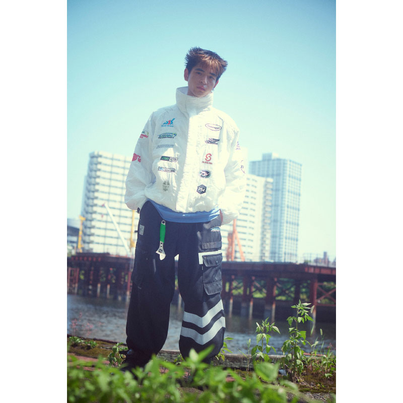 SNNK Sponsor Quilting Jacket (Cosmic White) - ZUTOMAYO MART