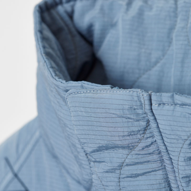 SNNK Quilted Jacket (Blue Gray) - ZUTOMAYO MART