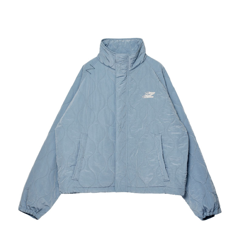 SNNK Quilted Jacket (Blue Gray) - ZUTOMAYO MART