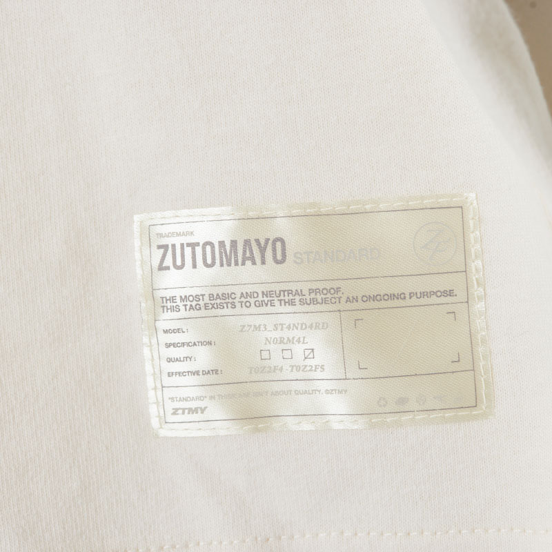 MOSS LEGATO Tee (White) - ZUTOMAYO MART
