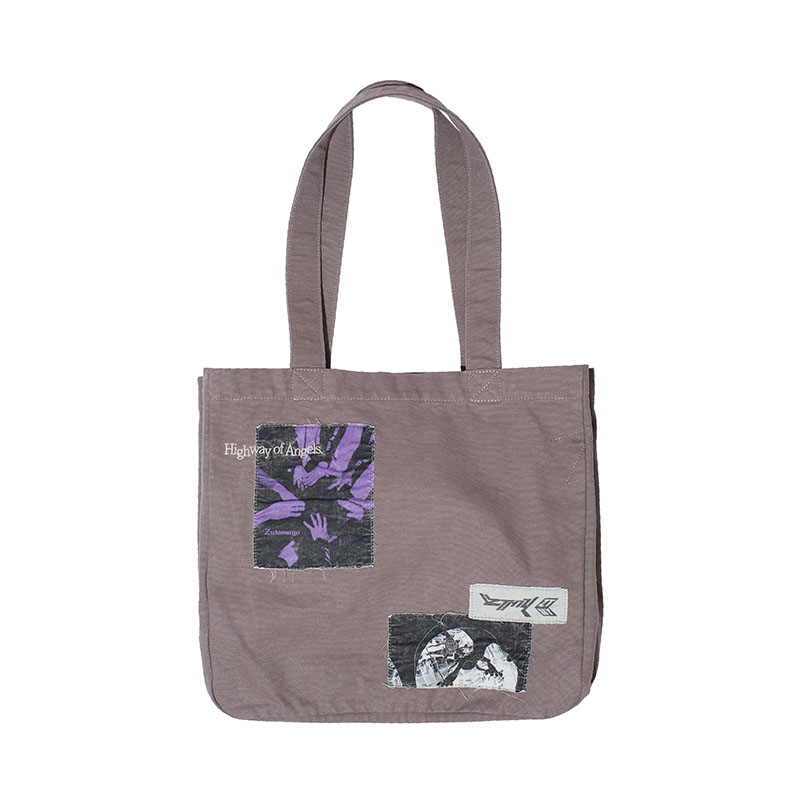 Vintage Tote Bag (Gray) - ZUTOMAYO MART