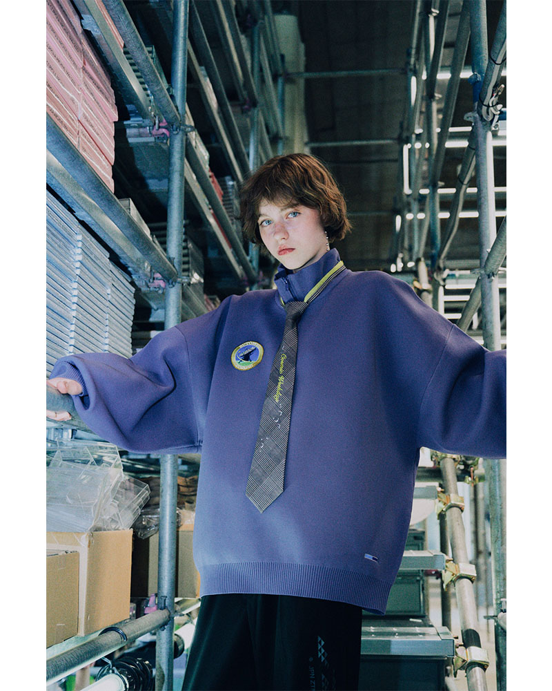 Zutomud Sweatshirt (Purple) - ZUTOMAYO MART