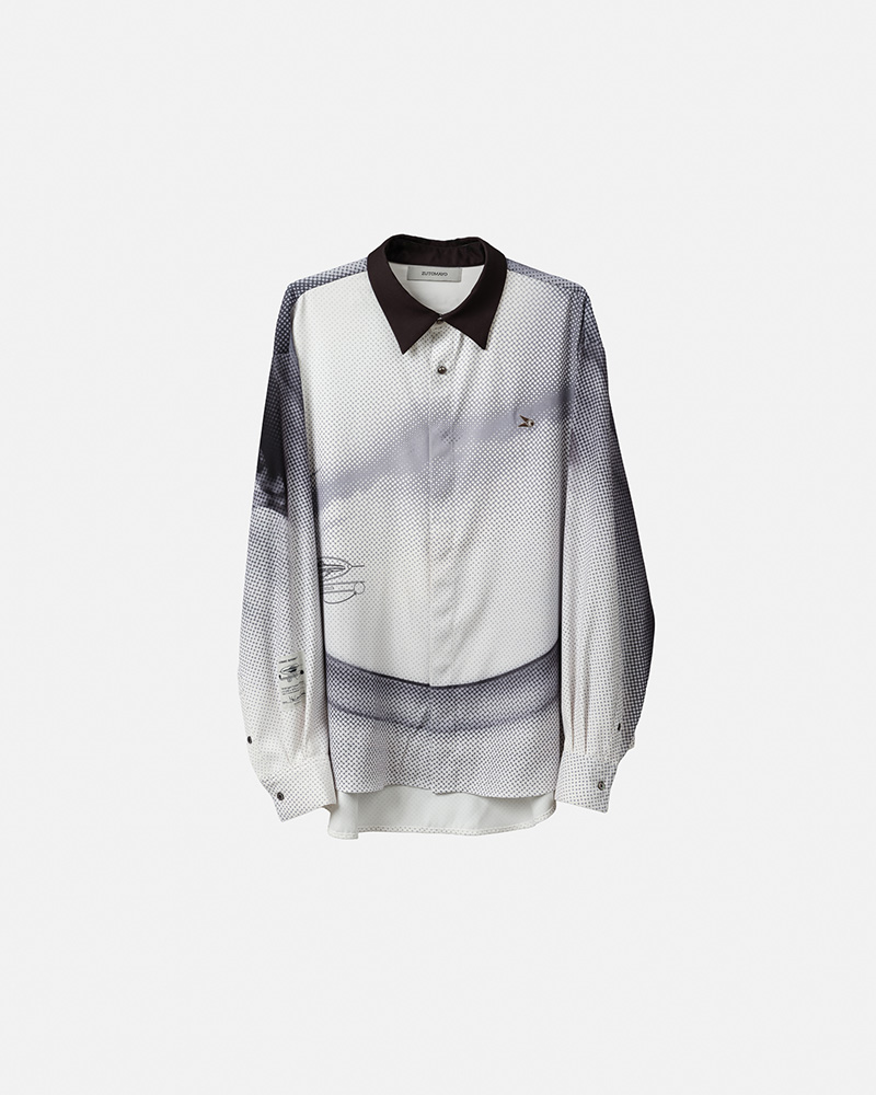 Black Hole Shirt (White) - ZUTOMAYO MART