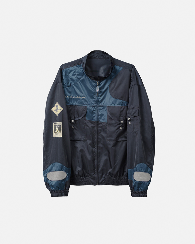 Cosmic Nylon Jacket (Space Navy) - ZUTOMAYO MART