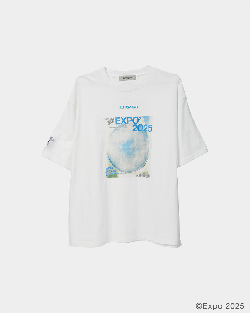 EXPO2025 ミャクミャク 【ZTMY】 Tee (White) - ZUTOMAYO MART