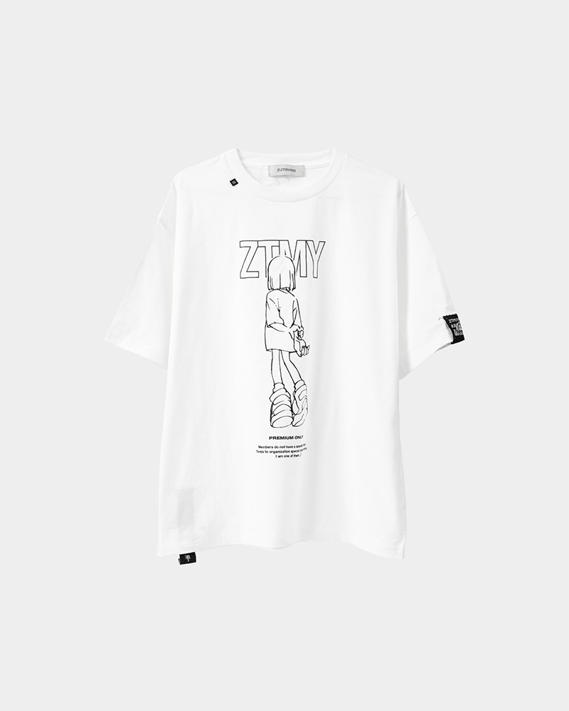 Re:Re:ZTMY NIRA Tee (White) - ZUTOMAYO MART