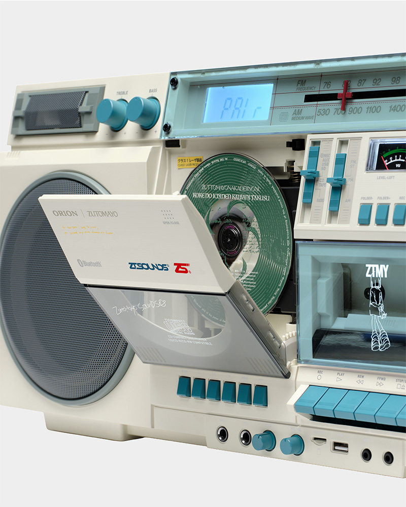 ORION SCR-B9(Z) × ZUTOMAYO ＜Bluetooth®機能搭載CDステレオラジオ