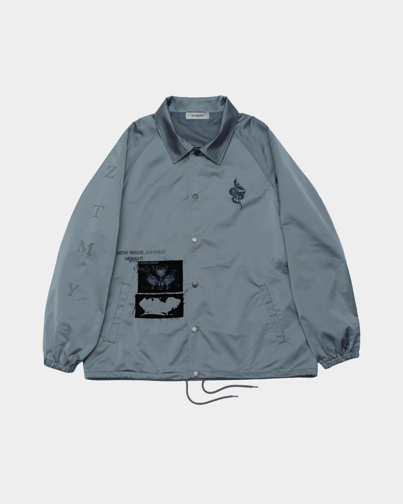 Cosmic Nylon Jacket (Space Navy) M ずとまよ Cosmic Nylon Jacket