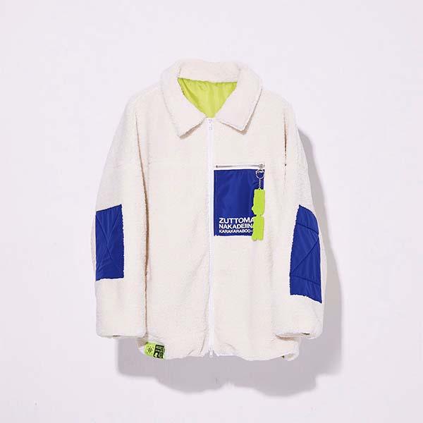 ボアジャケット(果羅火羅武ストラップ付) - ZUTOMAYO MART